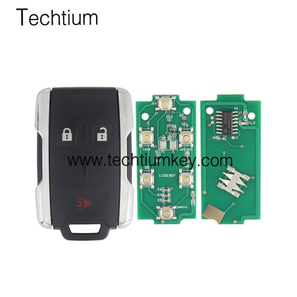 315Mhz FCC:M3N32337100 2+1 button remote key for Cadillac Chevrolet GMC